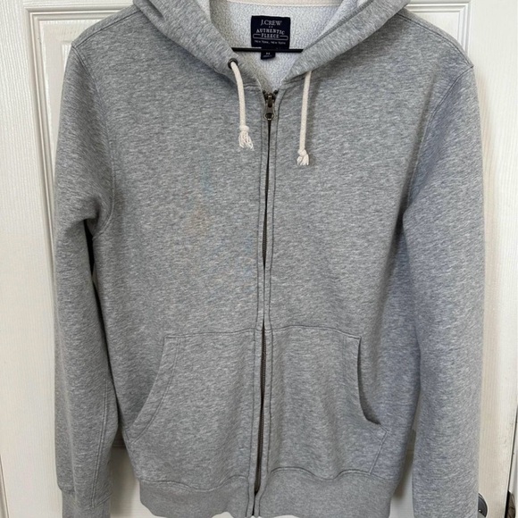 J Crew Fleece Zippered Jacket - Picture 2 of 4